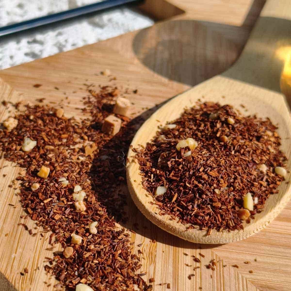 thé noir amande caramel