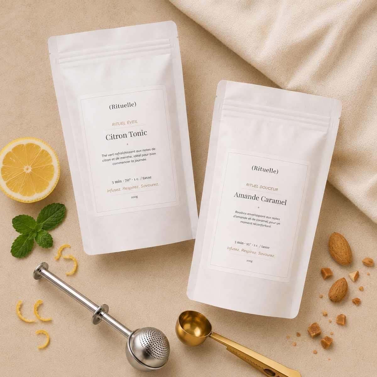 Pack essentiel thé en vrac Rituelle Tea